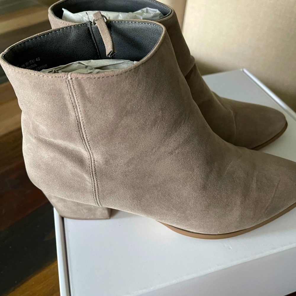 Suede-like Booties